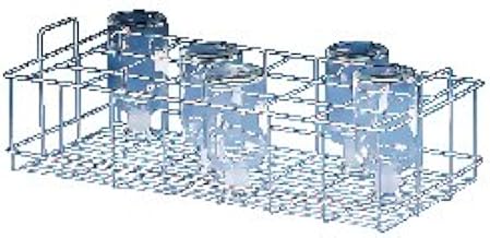 Labconco 4595800 Stainless Steel Glassware Washer Test Tube Spindle Rack, Upper, SteamScrubber