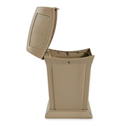 Rubbermaid Commercial Products Beige / 45 Gallon / With Doors Kitchen Trash Cans
