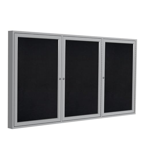 Ghent 48" x 72" / Black / Modern Bulletin Boards