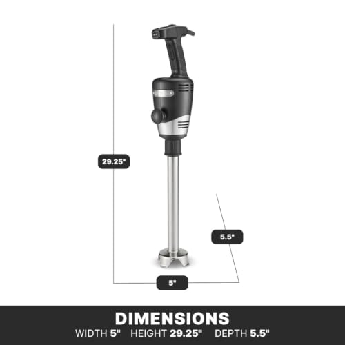 Waring 14" Shaft / Stainless Steel / Immersion Blenders Countertop Blenders