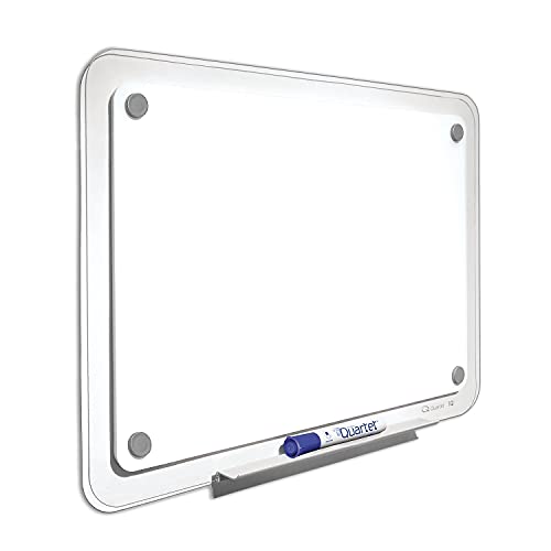 Quartet 1 / 9"W x 1"H / White Dry Erase Boards