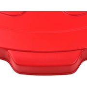 Global Industrial Red / 27-1/2" Diameter x 2-1/2"H / Industrial Kitchen Trash Cans