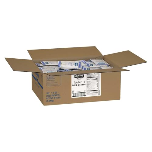 HELLMANN'S Ranch / 1.5 Ounce (Pack of 102) / 102 Balsamic