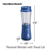 Hamilton Beach Blue / 14 oz. BPA-free travel jar (Pack of 4) / 1 Jar Small Appliances
