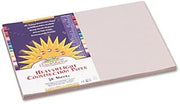 Prang Construction Paper, 58 lbs., 12 x 18, Gray, 50 Sheets/Pack, Sold as 1 Package