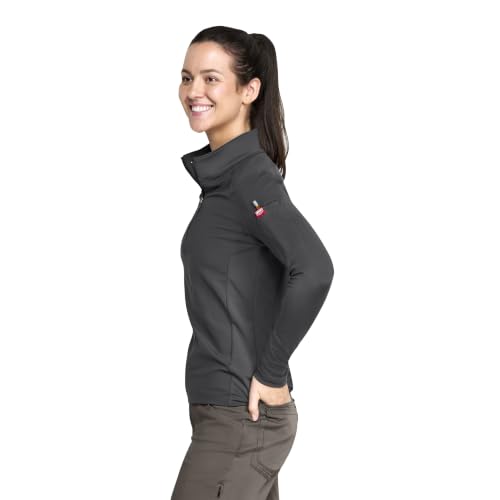 Red Kap X-Large / Carbon / Performance Stretch Jersey 1/4 Zip Pullover Sweaters