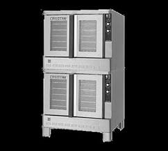 Blodgett ZEPH-100-G DBL Convection Oven, Gas, Full/Standard Size, Porcelain Interior, Stainless Steel Exterior, 2 Decks, 5 Pan Capacity, Per Compartment