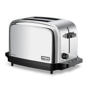 Waring Silver / Double Slot Chrome Toaster | Wide Slot / 2-Compartment Toasters