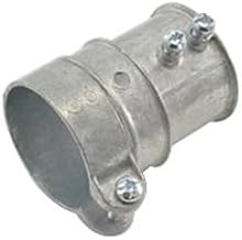 Bridgeport 285-DC Ball Burnished Mirror Smooth Die Cast Zinc EMT To FMC Transition Coupling 1-1/2 Inch