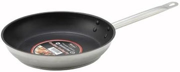 Winco - SSFP-9NS - 9 1/2 in Non-Stick Stainless Steel Fry Pan