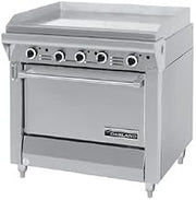 Garland MST47T-E Master Series Heavy Duty 34" Gas Range with 34" Manual Griddle, Modular & Electric Ignition