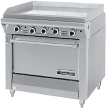 Garland MST47T-E Master Series Heavy Duty 34" Gas Range with 34" Manual Griddle, Modular & Electric Ignition