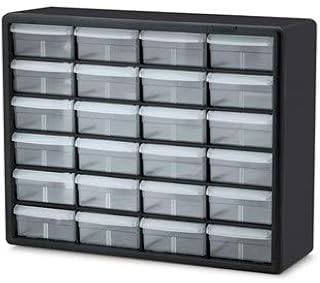 Akro-Mils 10124 Plastic 24-Drawer Small Parts Cabinet OD 20 x 6-3/8 x 15-13/16