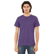 Bella + Canvas Medium / Purple Triblend / Crew Neck,modern T-Shirts