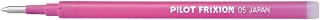 Pilot Frixion Ball Pen Refill 05, Pink (LFBKRF12EFP)