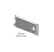 Heavy Duty Base Bracket for 25" Deck (06 Base) PTD Painted Random by Lozier – 25 " D, Alloy Steel, Painted Random, Model BBH2506S.PTD