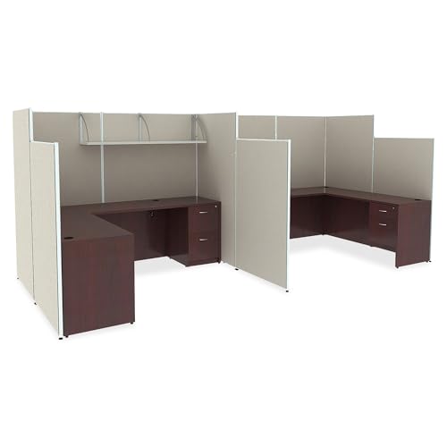 Lorell 1 / 72 by 36-Inch / Grey Fabric