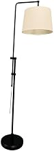 House of Troy CR700-BLK Crown Point 38 inch 100.00 watt Black Floor Lamp Portable Light