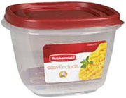 Rubbermaid 2030330 Easy-Find Lid Food Storage Container, 7-Cups - Quantity 3