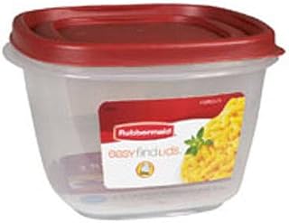 Rubbermaid 2030330 Easy-Find Lid Food Storage Container, 7-Cups - Quantity 3