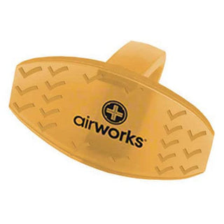 AIRWORKS BOWL CLIP by Hospeco – One Size, Blend, Yellow, Model AWBC231-BX