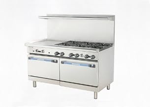 Turbo Air TARG-6B24G Radiance Restaurant Range, gas, 60"W, (6) 32,000 B
