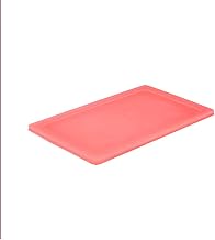 Vollrath Red Polyethylene Full-size Super Pan Container Lid, Dishwasher Safe, Microwaveable, Low-density, Flexible, Stackable