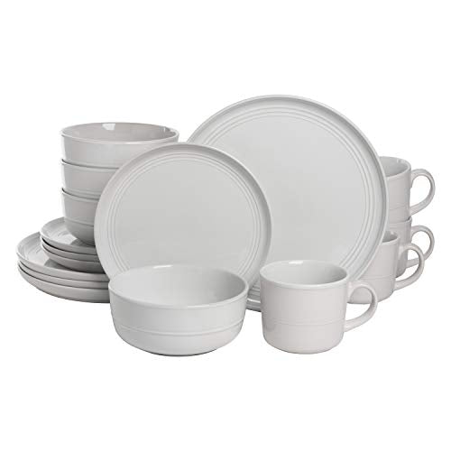 10 Strawberry Street 16 Piece / White / 1 Dinnerware Sets