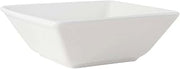 Tuxton Napa Pearl White 24-Ounce Square Bowl, Case of 12, White; Scratch Resistant; Chip Resistant; Lead & Cadmium Free; Dishwasher, Microwave, Oven Safe