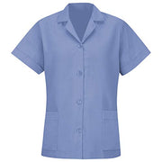 Red Kap 3X-Large / Light Blue / Button Front Tunic Tunics