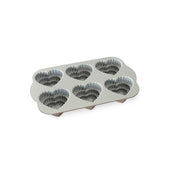 Nordic Ware Tiered Heart Cakelet / 3-Cup / Toffee Bundt Pans