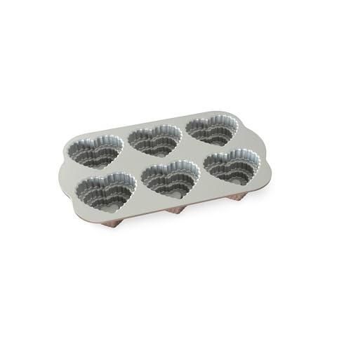 Nordic Ware Tiered Heart Cakelet / 3-Cup / Toffee Bundt Pans