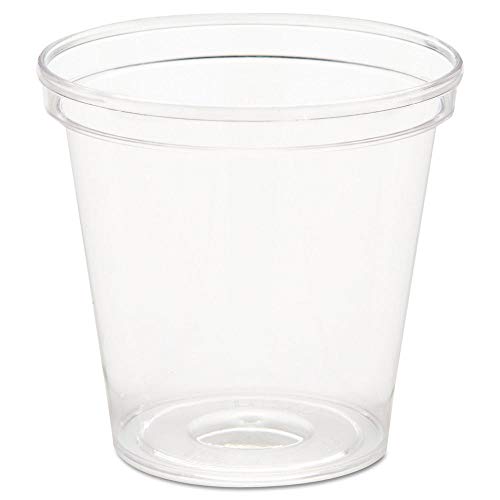 Comet Plastic Portion/shot Glass by WNA – 1 Ounces, Plastic, Clear, Pack of 50, Model WNA P10