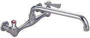 8" Center Wall Mount Faucet w/12" Spout