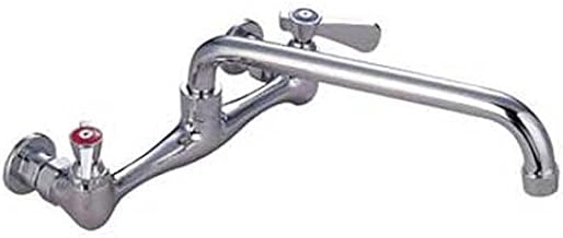 8" Center Wall Mount Faucet w/12" Spout
