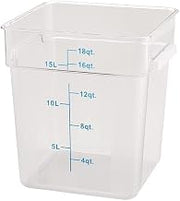 Winco 18 Qt Storage Container [PCSC-18C]