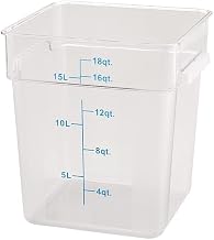 Winco 18 Qt Storage Container [PCSC-18C]