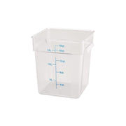 18 Qt Storage Container [] by Winco – 18, 18.0 quarts, Polycarbonate (PC), Clear, Model PCSC-18C