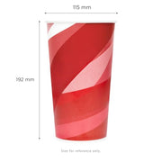 Karat 44 oz / Red, White / Casual Cups
