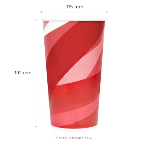 Karat 44 oz / Red, White / Casual Cups