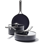 OXO 5-Piece Cookware Pots and Pans Set / Pots and Pans Set / Black Cookware Sets