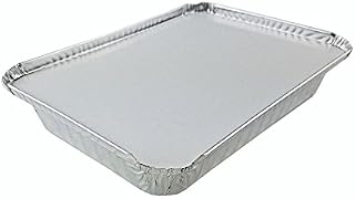 Handi-Foil 1 1/2 lb Oblong"Shallow" Take-Out Food Storage Container w/Board Lid (Pack of 500)