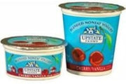 Upstate Niagara Coop Cherry Vanilla Rich and Creamy Yogurt, 8 Ounce -- 12 per case.
