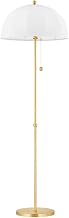 MITZI HUDSON VALLEY LIGHTING Meshelle - 1-Light Floor Lamp - 64.25 Inches Tall and 20.25 Inches Wide