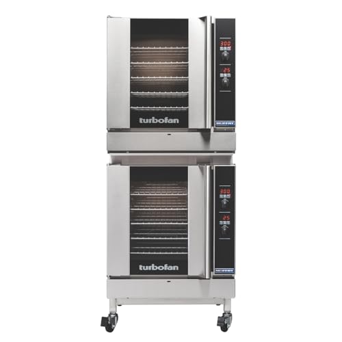 Moffat (2) Ovens w/ Casters | 208V | Natural Gas / Stainless Steel Commercial Ovens