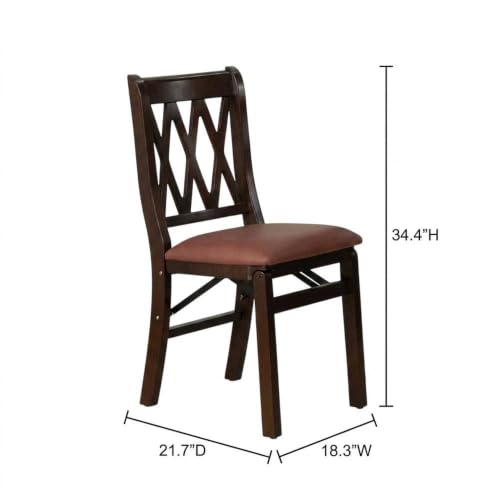 Furnifact Mahogany / 2 Chairs