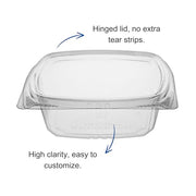 KODA CUP 12oz / Clear / 12.0 fluid_ounces Clamshell Take Out Containers
