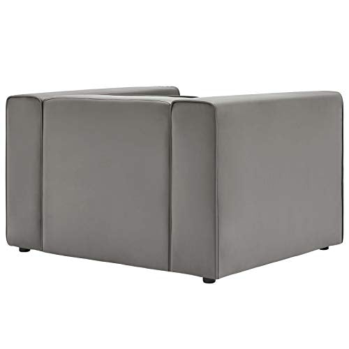 Modway Grey / Contemporary / Armchair Chairs