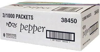 N'Joy Portion Packets Black Pepper 3000 ct