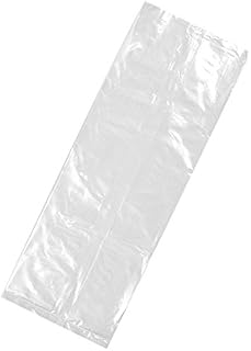 LK Packaging 20G-128024 LDPE Gusset Bag Clear Open Top 100 Count